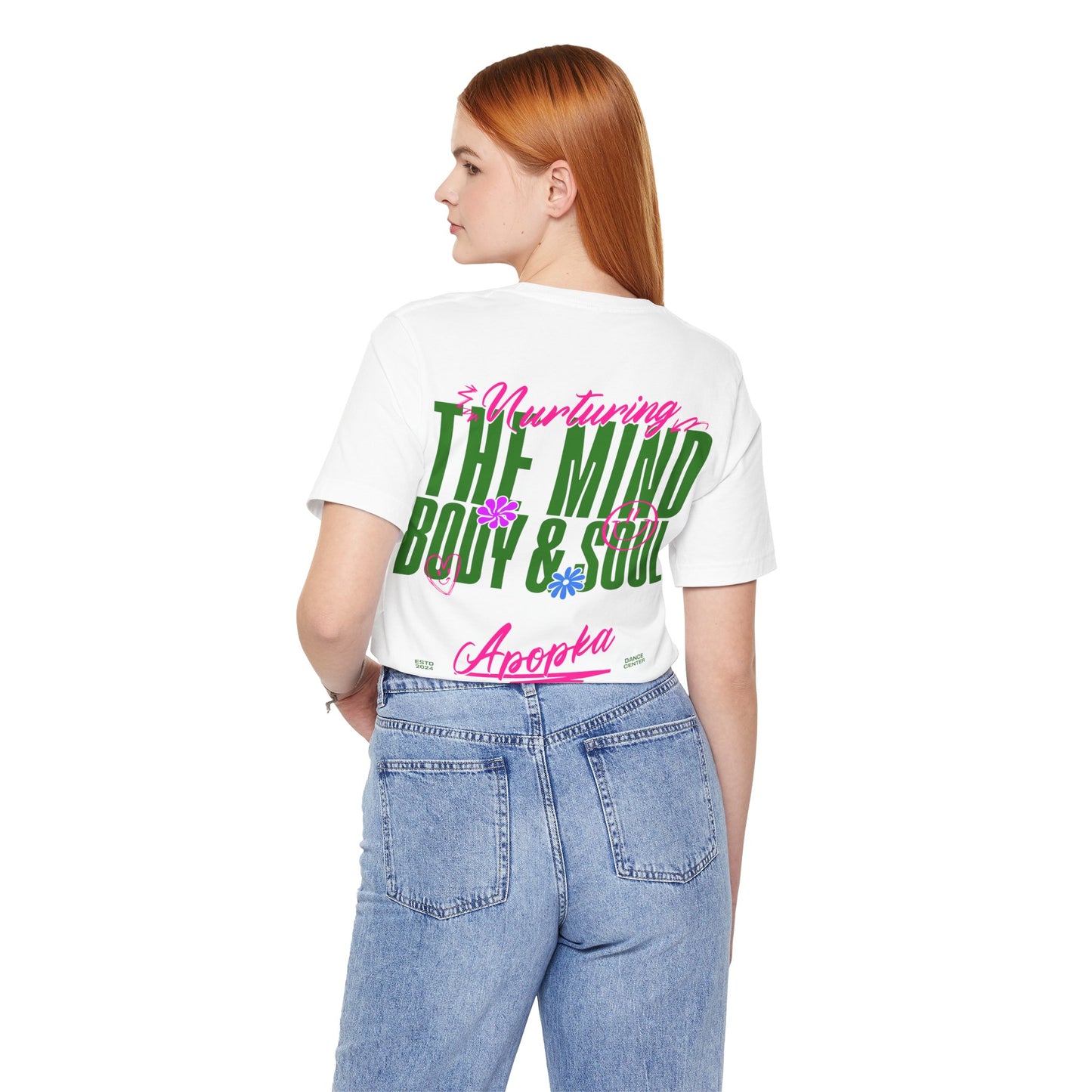 Adult Mind, Body, Soul Tee