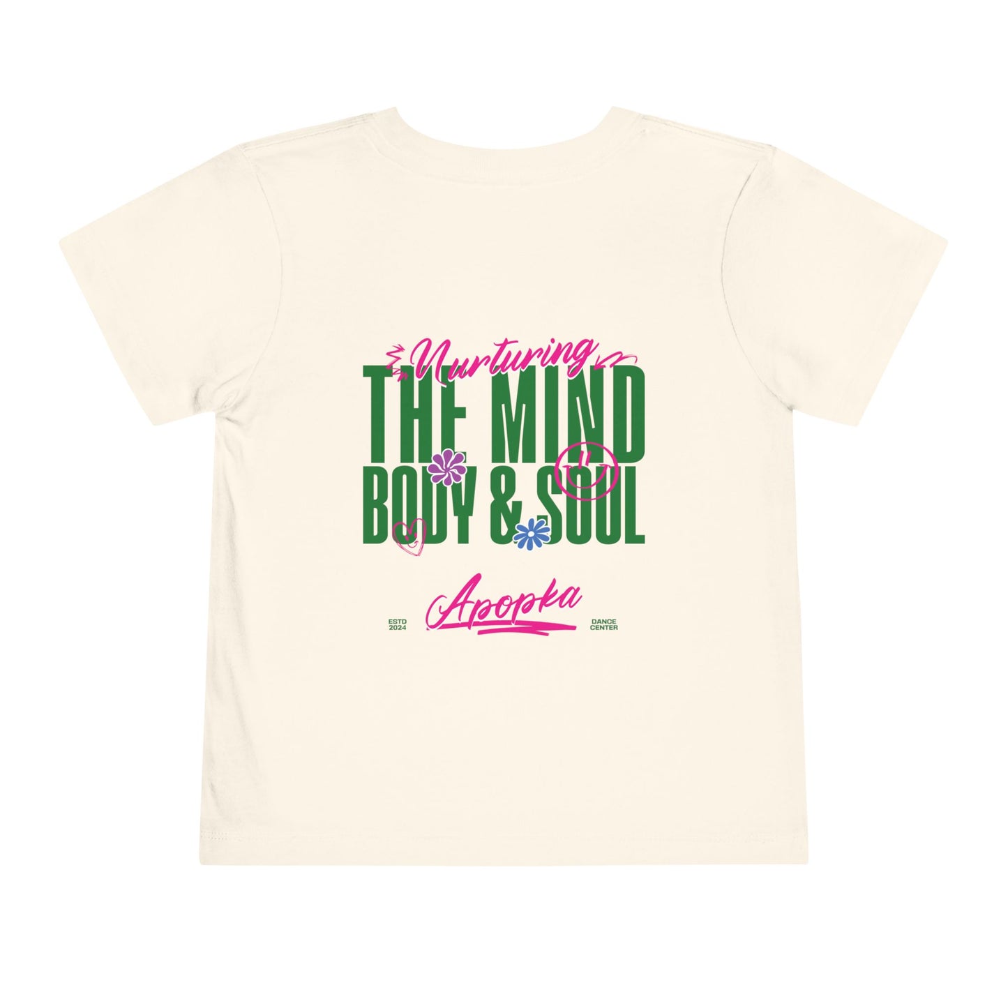 Toddler Mind, Body, Soul Tee