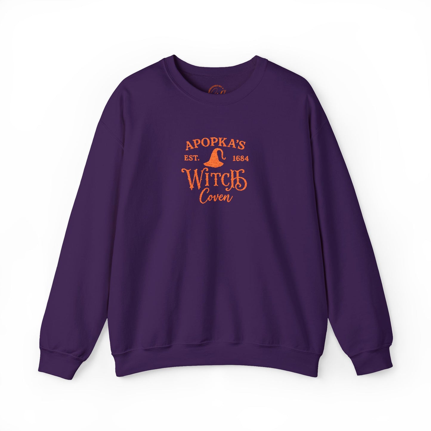 Embroidered Witch Coven Crewneck