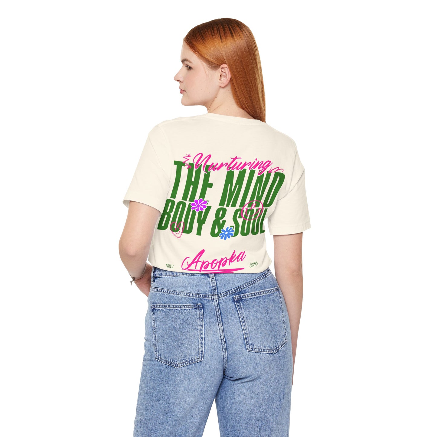 Adult Mind, Body, Soul Tee