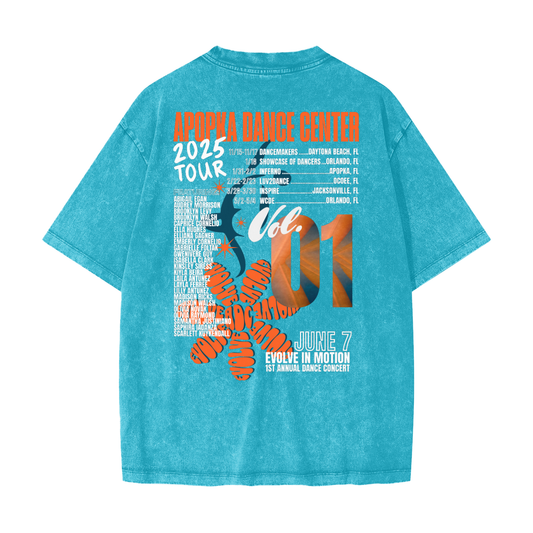 Adult Exclusive 2025 Oversized Tour Tee