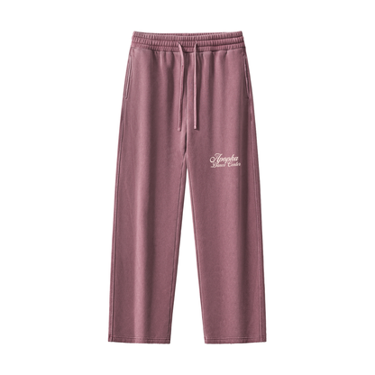 Adult "Welcome Home" Frayed Enzyme Washed Sweatpants