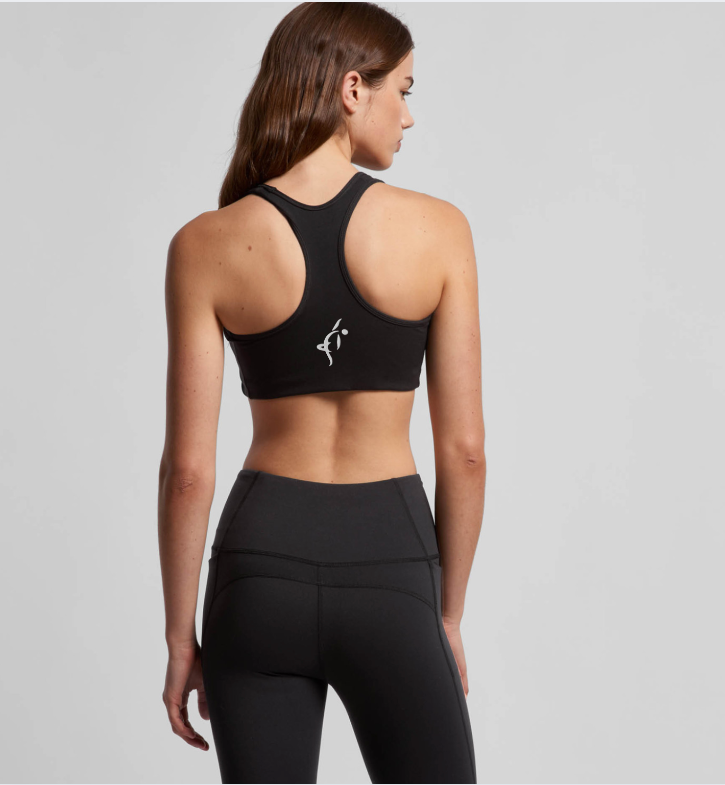 Adult Embroidered Sports Bra