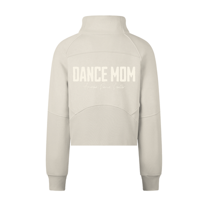 Cropped Half-Zip Sweatshirt