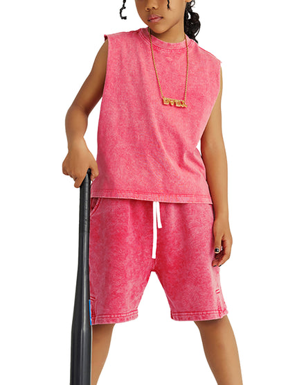 Youth Follow Your Art Tank in Pink